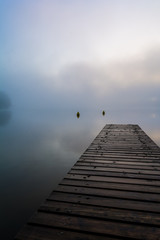 Obraz premium Morgendämmerung am 