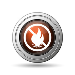 Fire forbidden icon