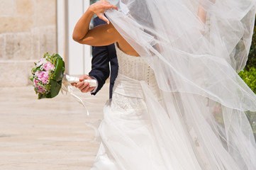 Wedding couple.