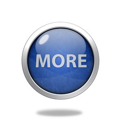 More circular icon on white background