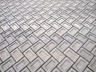 河川の護岸ブロック
