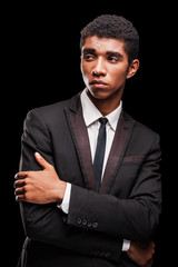 Serious and stylish.