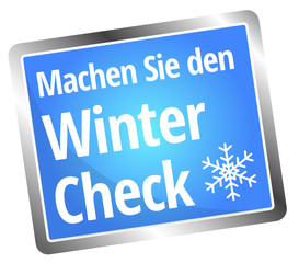 Machen Sie den Wintercheck