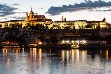 Night Prague, Czech Republic.