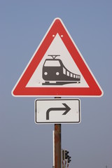 Eisenbahnschild