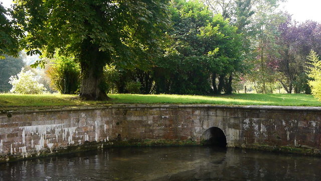 Ancient watering place at le Bec Hellouin.