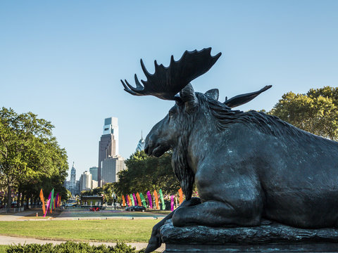 Philadelphia From The Eakins Oval