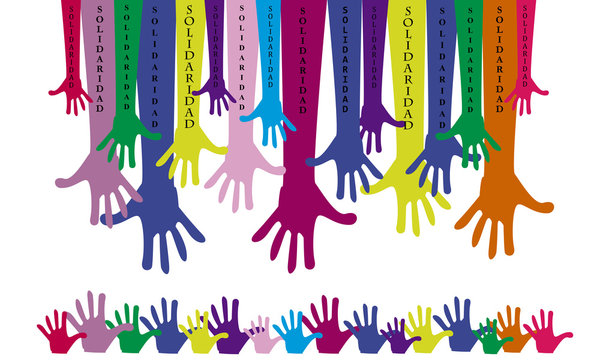 Manos unidas-solidaridad