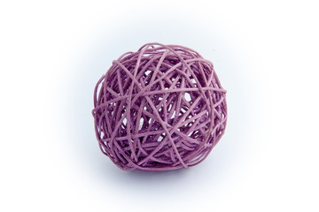 Decorative purple tangle