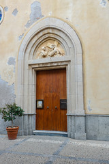 Cefalú Kirchentür