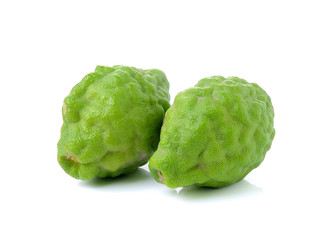 bergamot isolated on white background