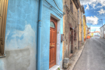 colorful facades