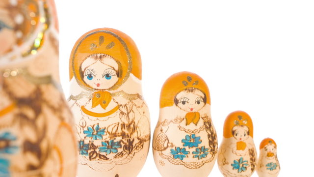 Hand painted Russian dolls