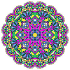 Circle ornament, ornamental round lace