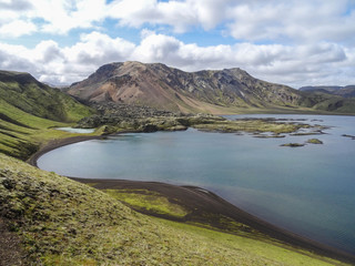 Lac au Landmannalaugar