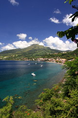 Vue sur Saint Pierre - Martinique