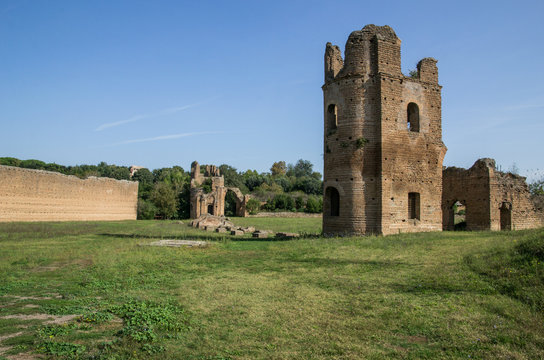 Fototapeta Villa di Massenzio  - Roma