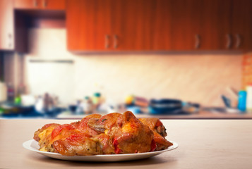 stuffed chicken