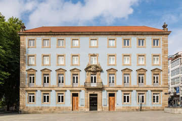 view of a classic building in Ferrol, Spain
