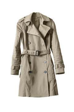 Burberry vintage coat hot sale vector