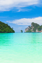 Naklejka premium Seascape Panorama Serenity Shore