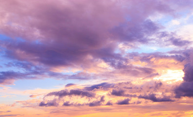 Fototapeta premium Burning Skies Bright Horizon