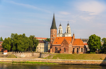 Fototapeta na wymiar St. George Church in Kaunas, Lithuania
