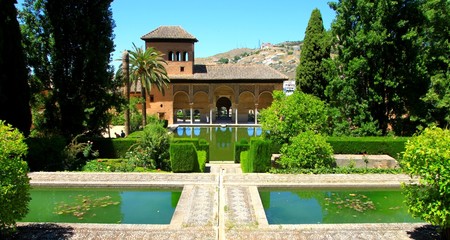 Palacio del Partal, Alhambra, Grenade