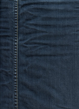 Denim Texture with Creases