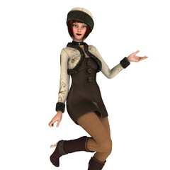 Fototapeta premium 若い女性