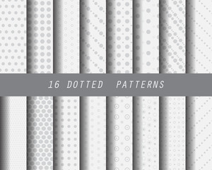 16 dot seamless patterns