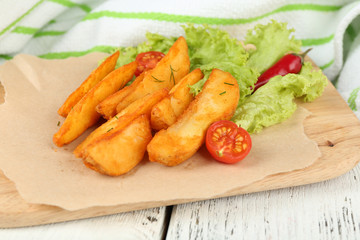 Homemade fried potato