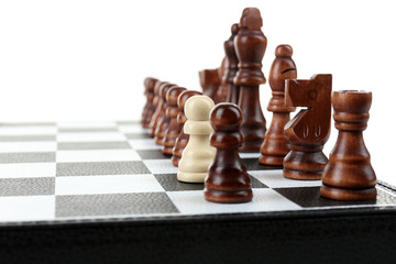 Individuality chess concept