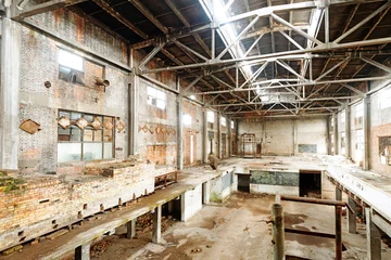 Foto op Plexiglas Old abandoned factory © gjp311