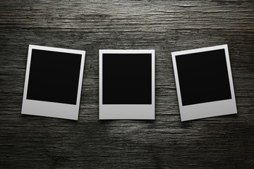 Fototapeta premium Blank photos