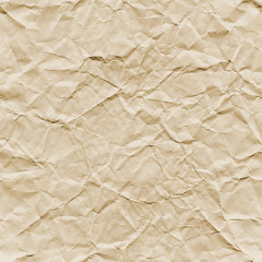 Seamless Crumpled Paper Texture