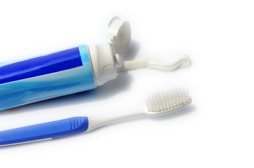 Toothbrush and toothpaste