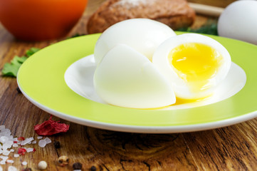Soft-boiled eggs