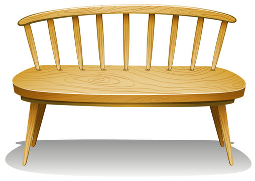 A wooden furniture