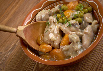 calf's fricassee