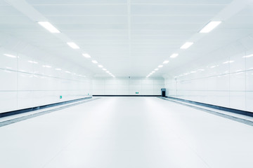 underground passge of modern city