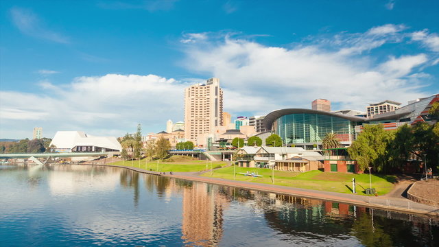 Hyperlapse video of Adelaide city, Australia