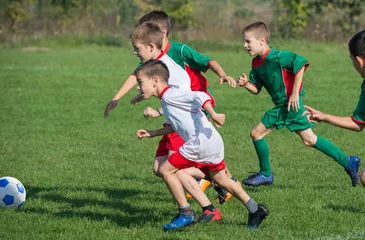 Foto op Canvas kids  soccer © Dusan Kostic
