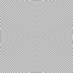 Black and white spiral