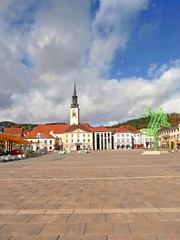 Bruck n der Mur ( Steiermark ) - Stadtpanorama