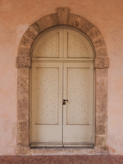 Fototapeta na wymiar Texture of old door