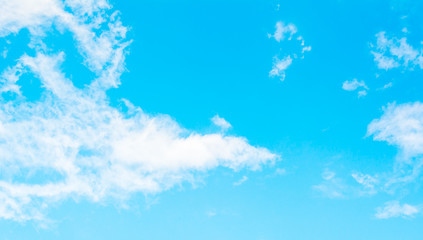 white cloud and blue sky background image