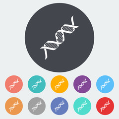 DNA icon.
