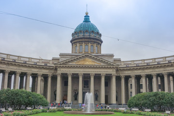 Fototapeta na wymiar Saint Petersburg in Russia