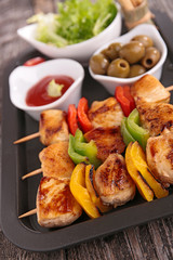 chicken barbecue kebab